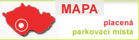 mapa - placená parkovací místa Tábor